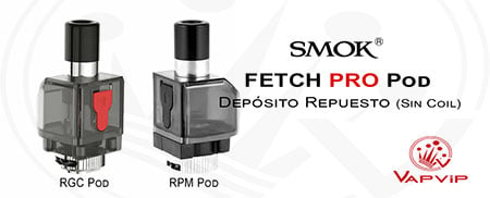 Depósito Repuesto SMOK FETCH PRO España
